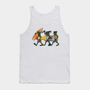 Frog At The Beach Tank Top